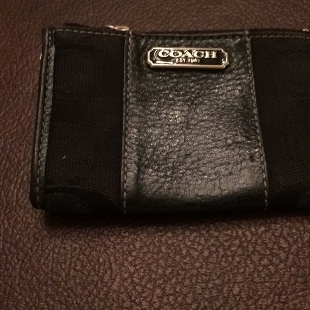 Coach Money and credit card holder